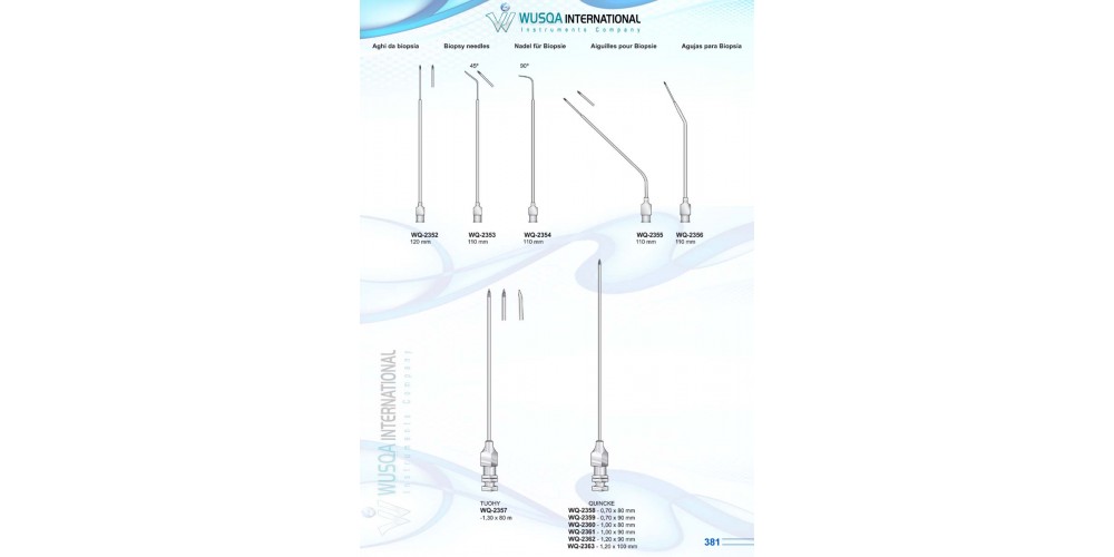 Biopsy Needles